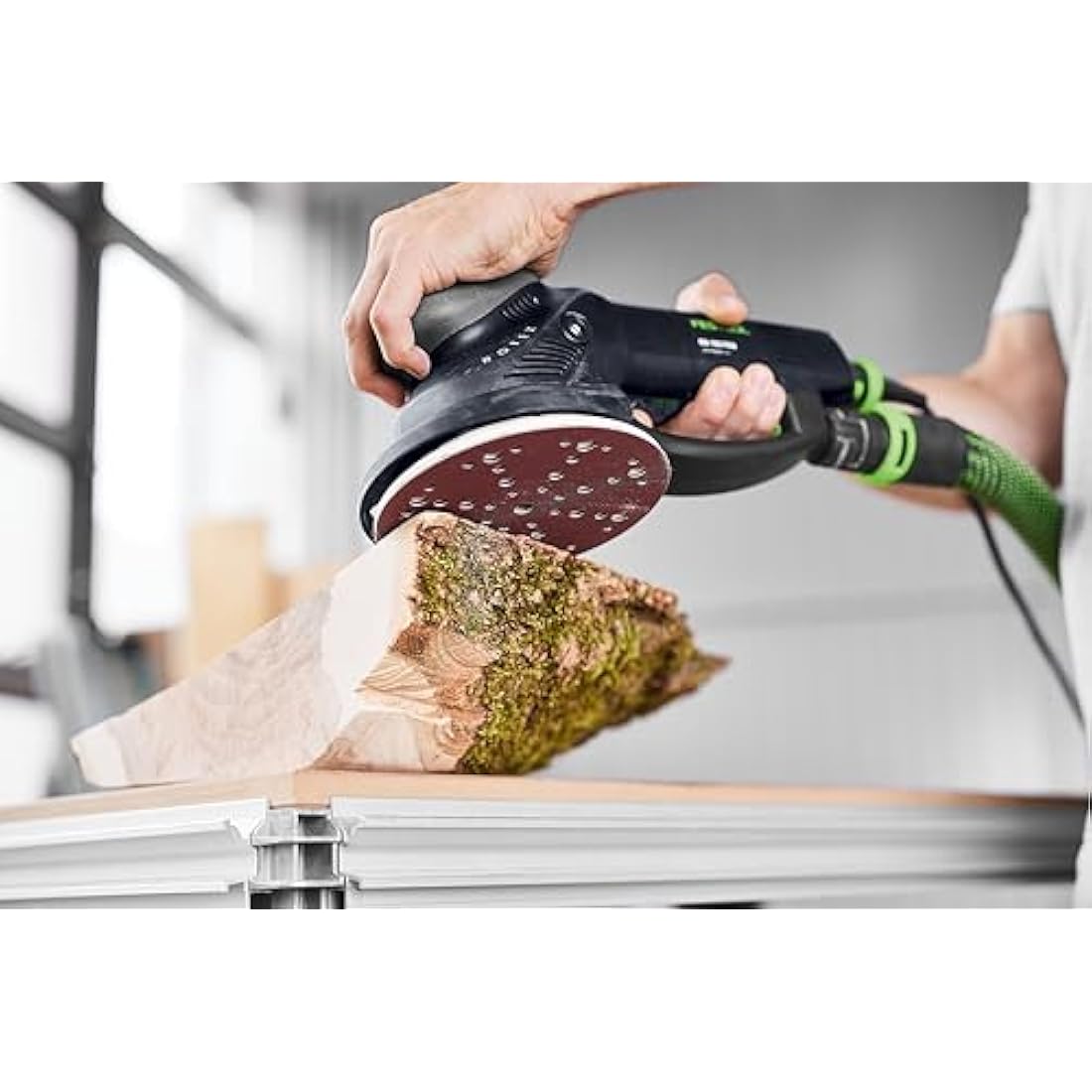 Festool 575188 Sanding Discs – 150mm P80 Grit Wood Abrasives, 50 Pack