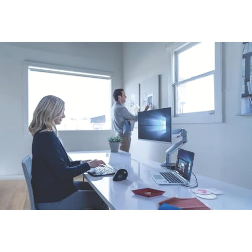 Kensington OneTouch Single Monitor Arm – Ergonomic Gas Spring Mount