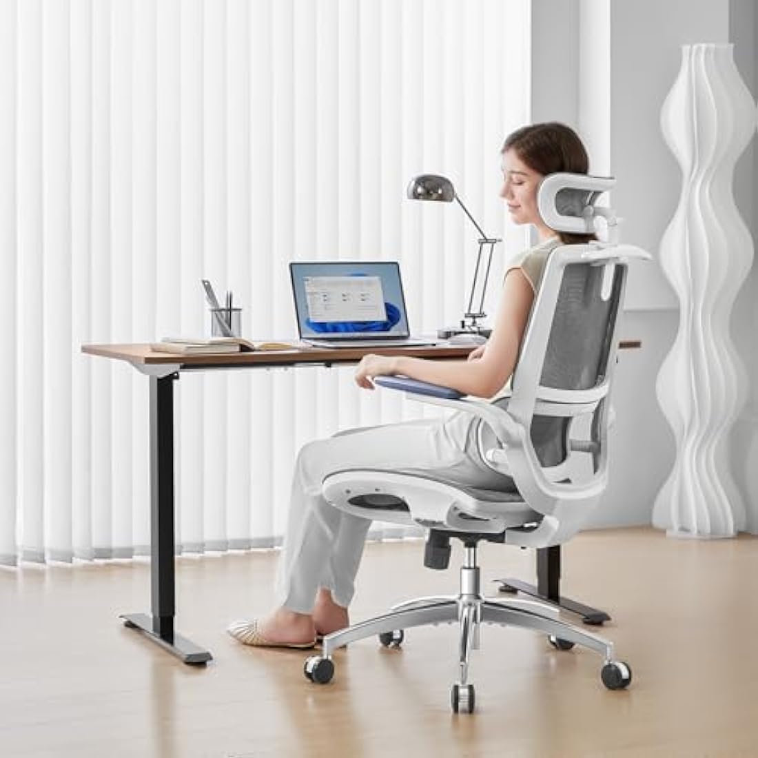 SIHOO M59AS Ergonomic Office Chair - Mesh Desk Chair with 3D Armrests