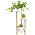 Jolof Store 3-Tier Bamboo Plant Stand – Tall Indoor Corner Display Rack