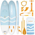 HUIIKE Inflatable Stand Up Paddle Board - 10ft SUP with Accessories