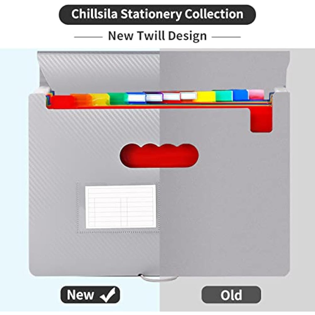 Expanding File Organiser | 24 Pockets A4 Document Folder