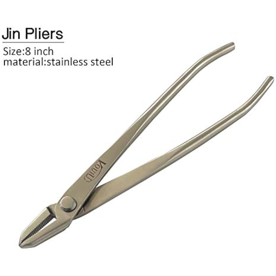 Jolof Store 6-Piece Stainless Steel Bonsai Tool Set with 210mm Cutters