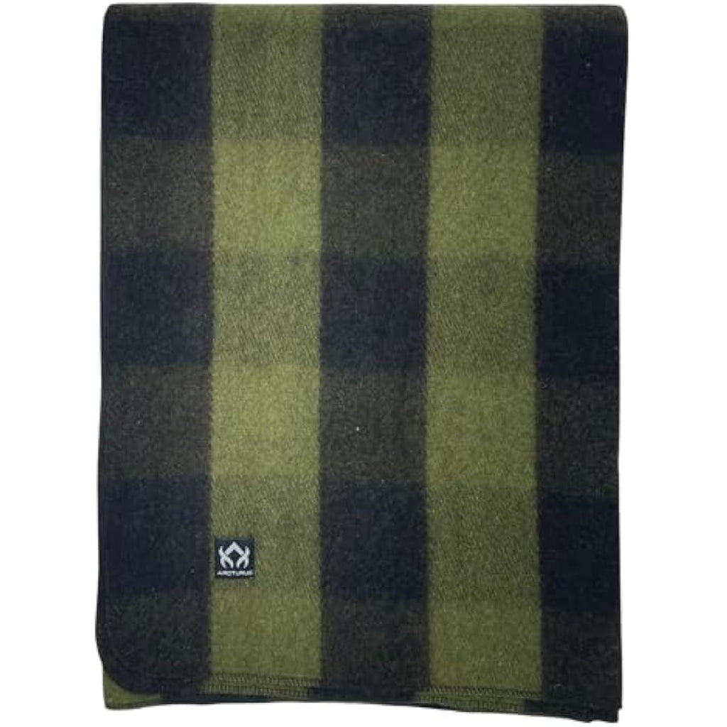 Arcturus Heavyweight Wool Blanket – 4.5lbs Washable Camping Blanket