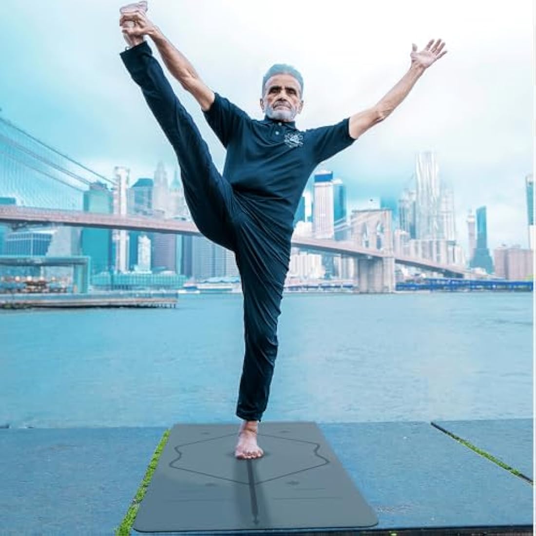Liforme Special Edition Yoga Mat – Non-Slip Alignment Mat, 4.2mm