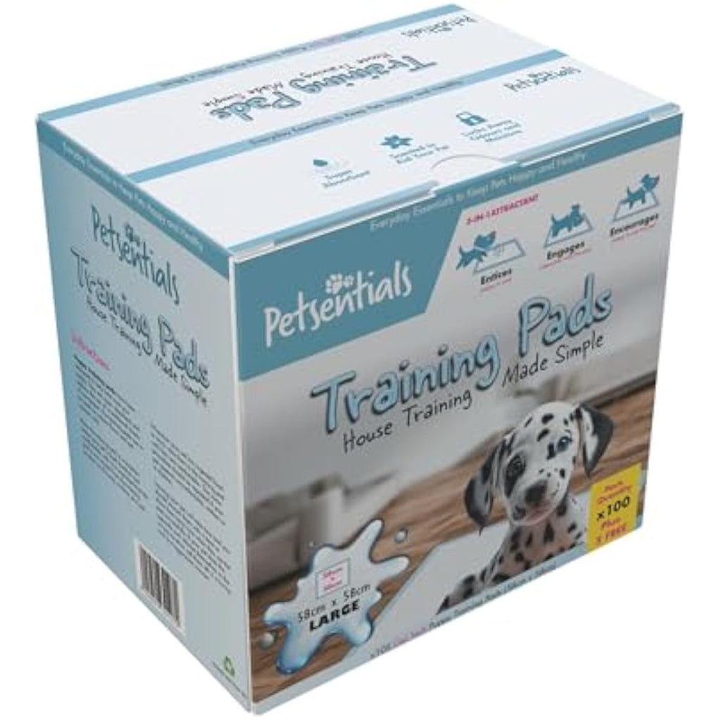 Jolof Store Leakproof Puppy Training Pads - Quick Dry Dog Mats (105 Pack)