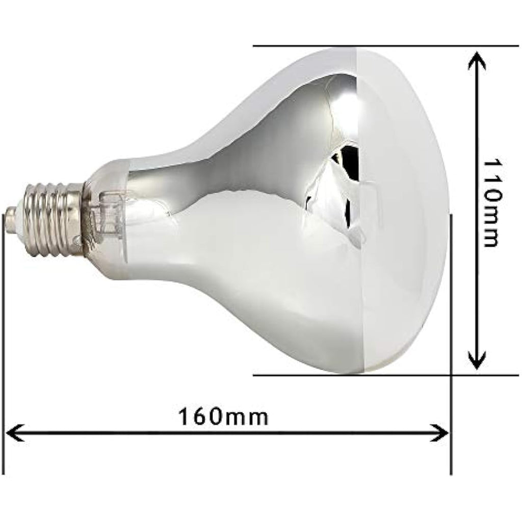 Komodo Solar D3 UV Basking Bulb – 125W Heat & Light for Reptiles