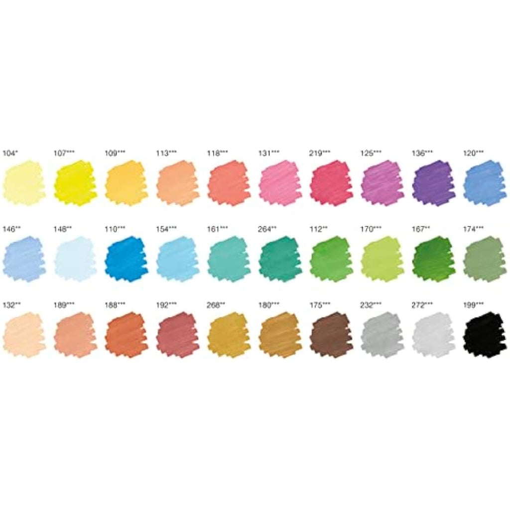 Faber-Castell Pitt Artist Pen Dual Marker - India Ink Wallet of 30