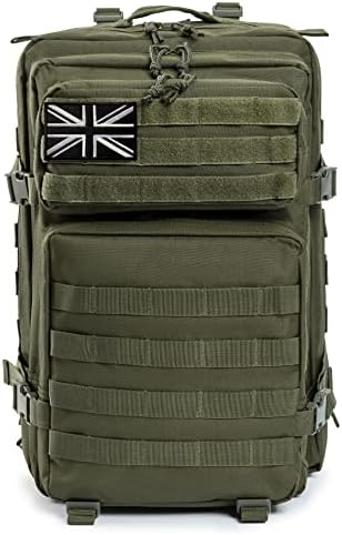 Jolof Store 45L Military Tactical Backpack – Molle Army Assault Pack