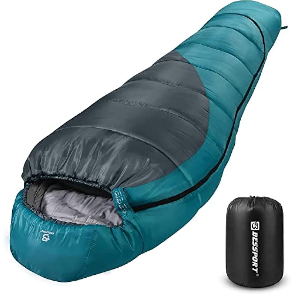 Bessport Mummy Sleeping Bag – 4 Season Ultralight 0°C Camping Gear