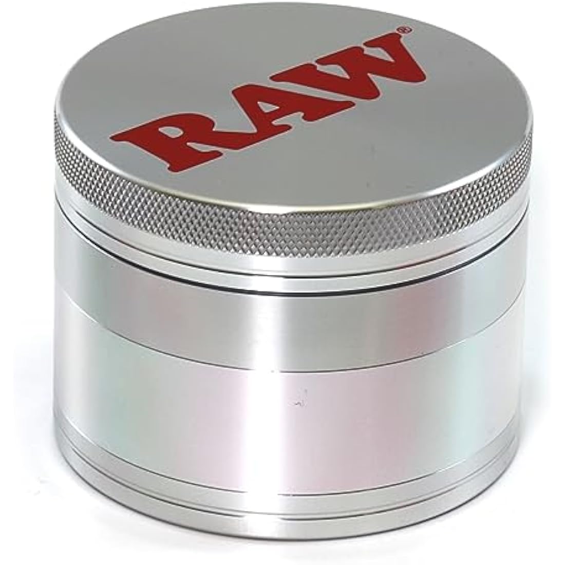 RAW 4-Piece Aluminium Herb Grinder with Shovel - 56mm Smoking Tool