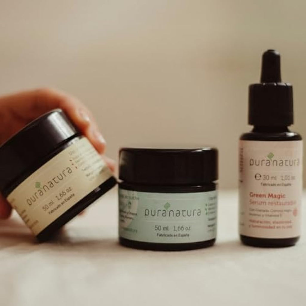 Organic Anti-Age Face Cream Pack – Vegan Day & Night Moisturizer