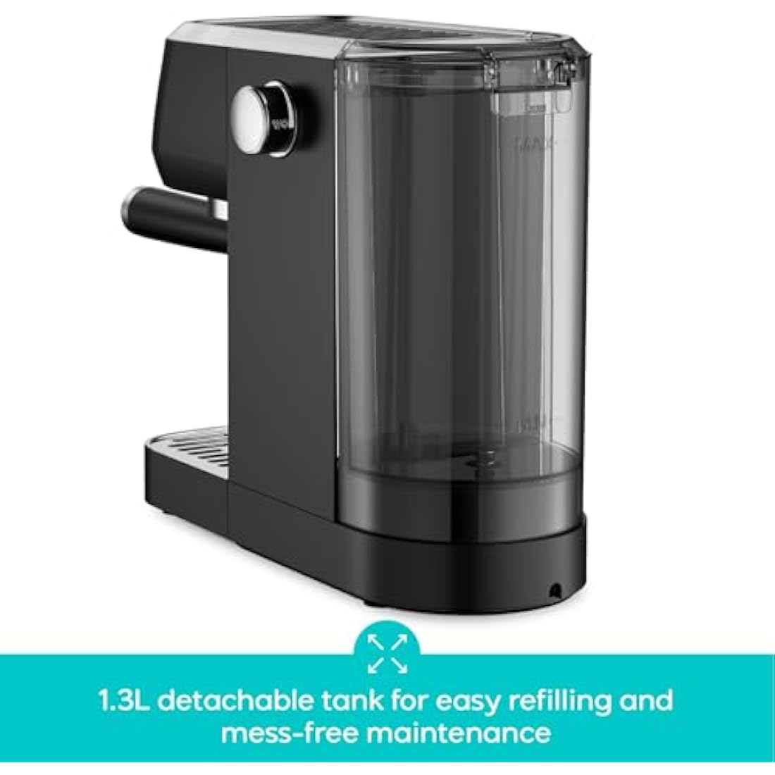 Casabrews 20-Bar Espresso Machine | Professional Coffee Maker with Steamer