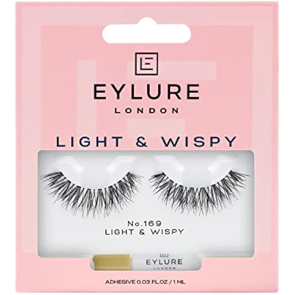 Eylure Fluttery Light No. 169 False Lashes | Wispy Silk-Effect 1 Pair
