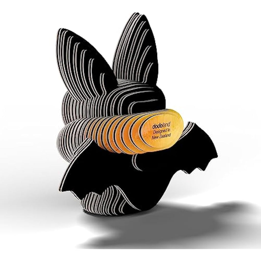 EUGY Fledermaus 3D Puzzle – Nachhaltiges Bastelset aus Karton