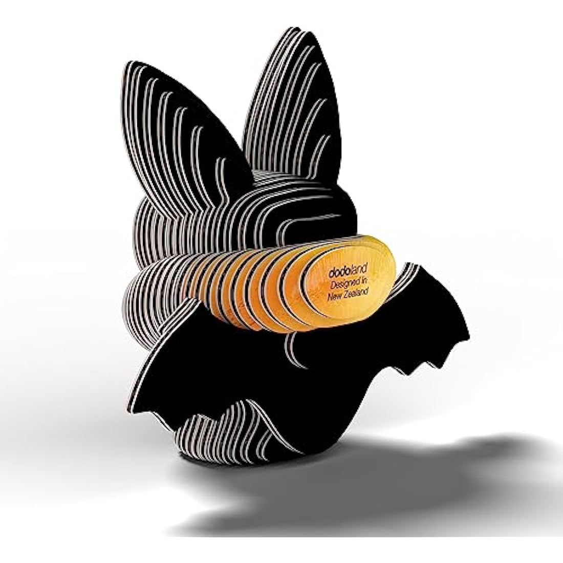 EUGY Fledermaus 3D Puzzle – Nachhaltiges Bastelset aus Karton