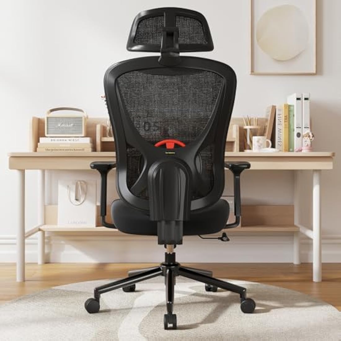 Eucladoceros Ergonomic Mesh Office Chair | 3D Lumbar Support & Armrests
