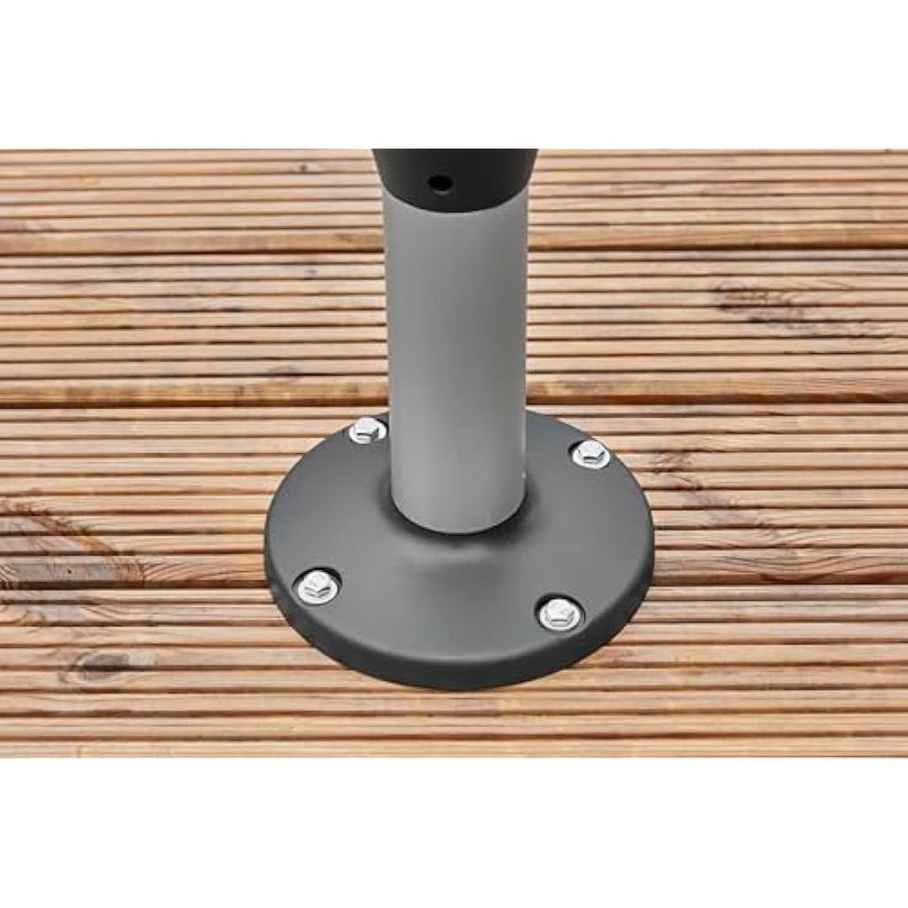 Gardena RollUp S Patio Hose Box – 15m Automatic Retractable Reel, White