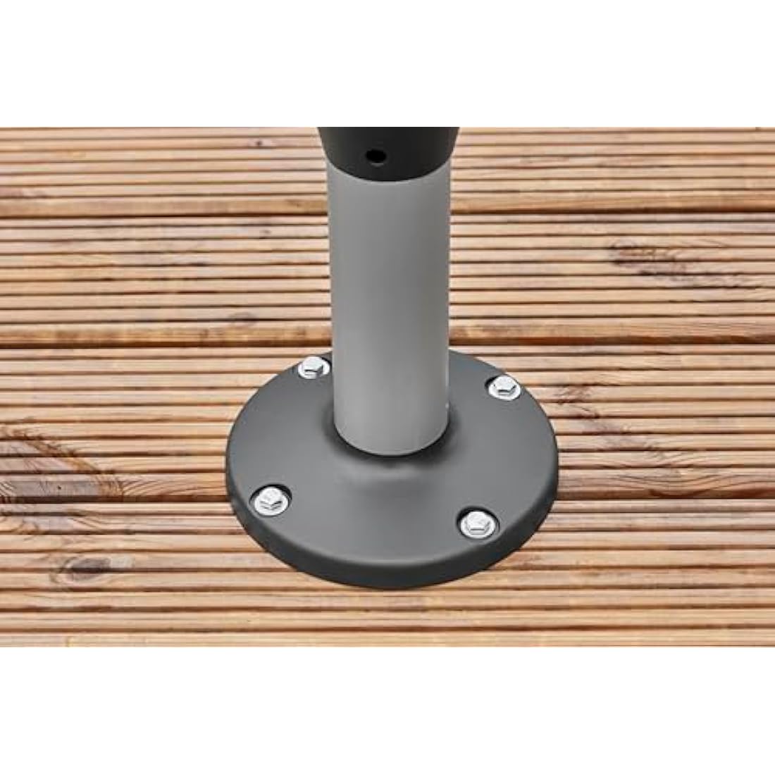 Gardena RollUp S Patio Hose Box – 15m Automatic Retractable Reel, White