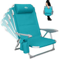 #WEJOY 4-Position Adjustable Beach Chair | Lightweight Aluminum Folding Seat