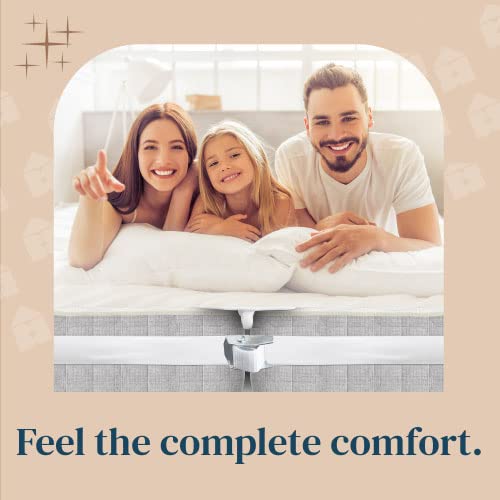 FeelAtHome Bed Bridge Twin to King Converter Kit with 33ft Strap