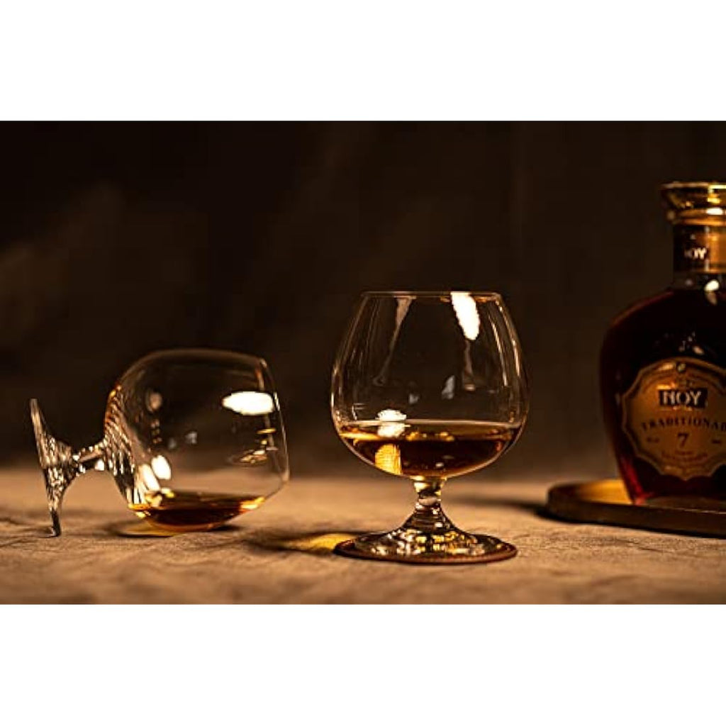 Glassique Cadeau Crystal Brandy Snifter Glasses - Set of 2 Handblown 620ml