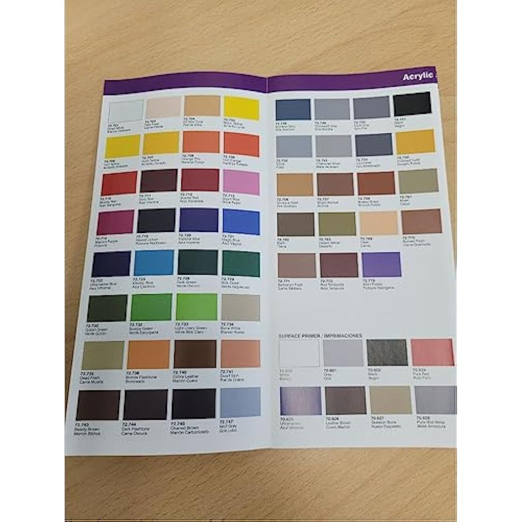 Vallejo Game Air Acrylic Paint Set for Airbrushing - 64 Piece Set