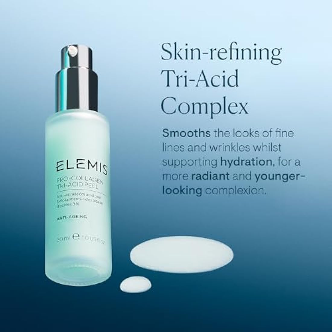 ELEMIS Pro-Collagen Tri-Acid Peel 30ml | Anti-Aging Resurfacing Treatment