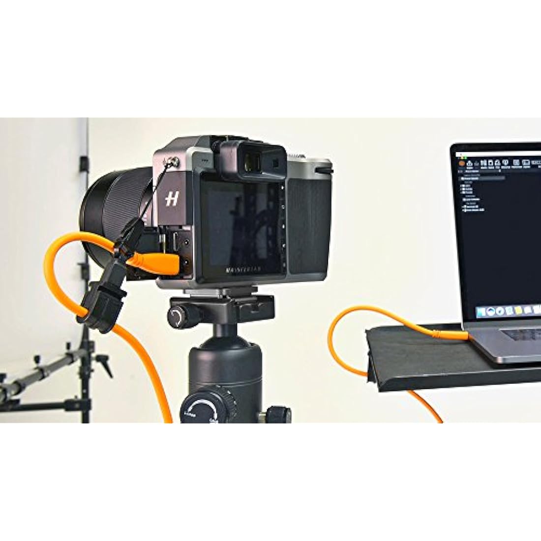 Tether Tools USB-C to USB-C Data Cable – 4.6m High Visibility Orange