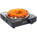 1500W Electric Charcoal Starter – Slim Coal Burner, Black