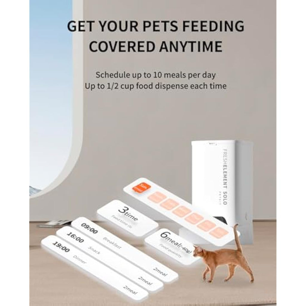 PETKIT Automatic Cat Feeder | 3L Smart WiFi App Control & Stainless Steel