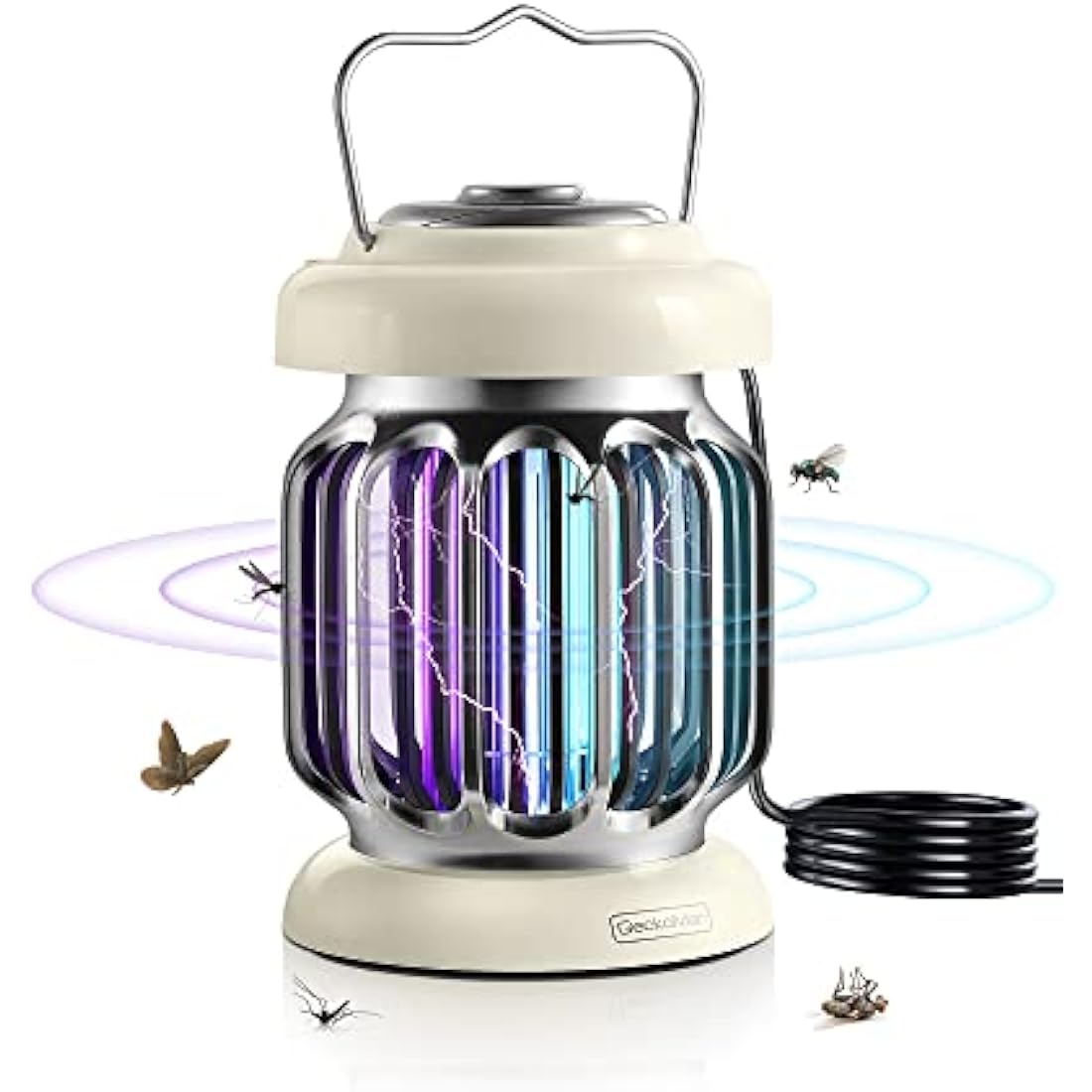 GeckoMan 15W Electric Bug Zapper | Waterproof Hybrid UV Fly Killer Trap