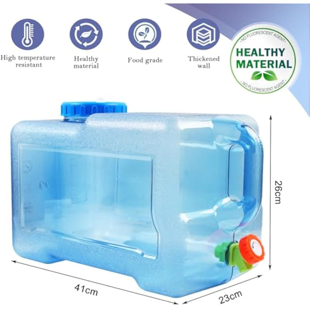 10L Water Container with Tap – BPA-Free Portable Camping Tank