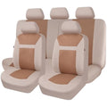 Car Seat Covers – Breathable Universal Full Set (Beige)