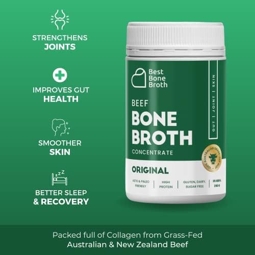Grass-Fed Beef Bone Broth Concentrate - Liquid Collagen