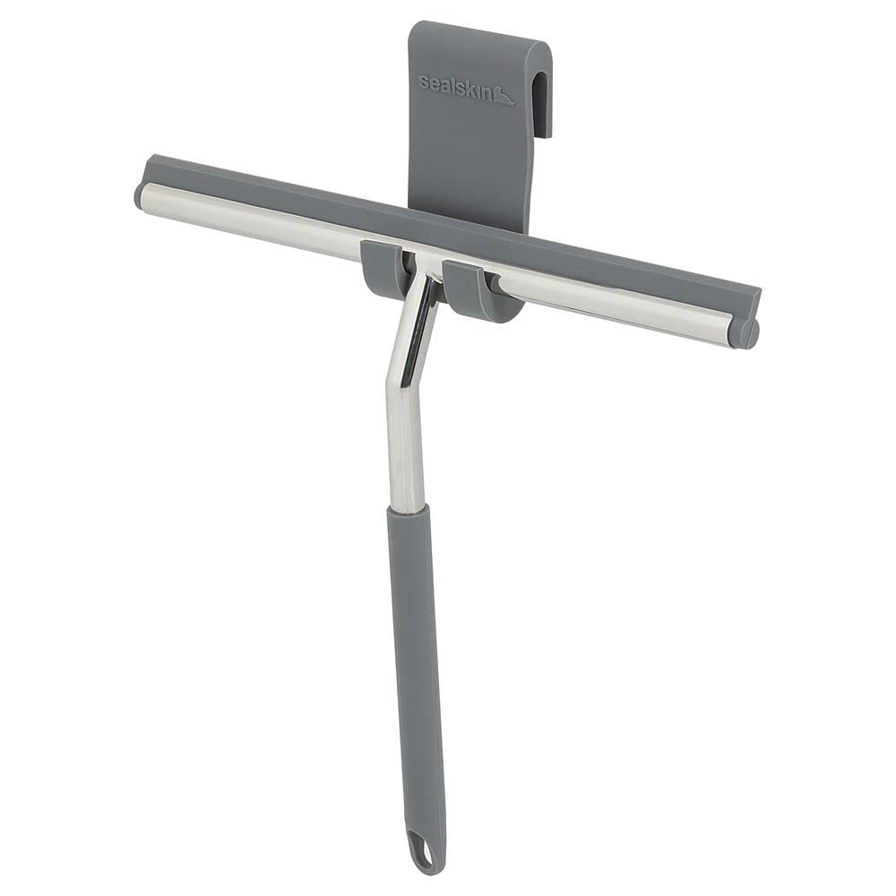 Sealskin Urban Deluxe Stainless Steel Window Wiper with Silicone Grip