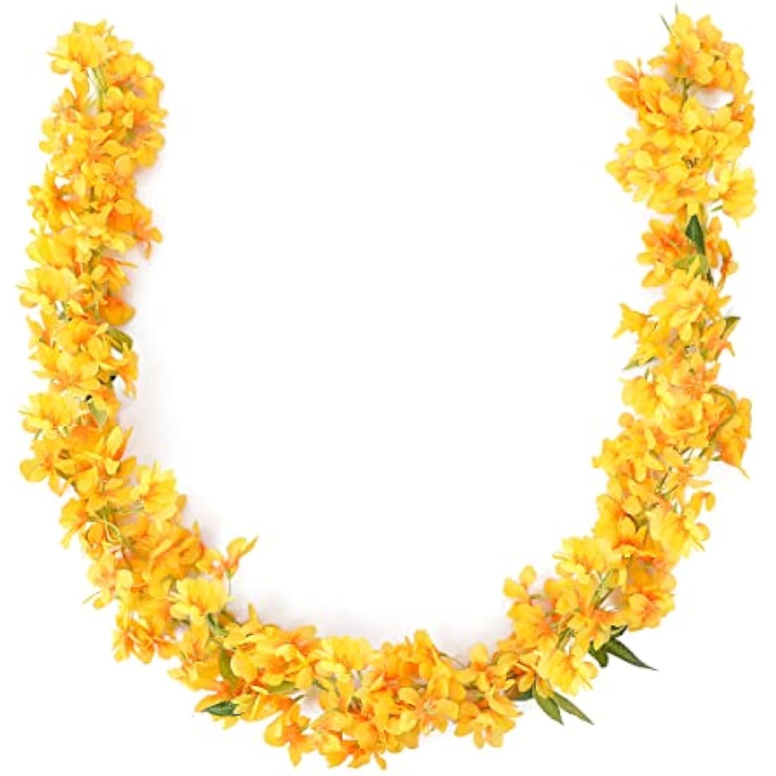 2-Pack Artificial Cherry Blossom Silk Hanging Vines – Yellow