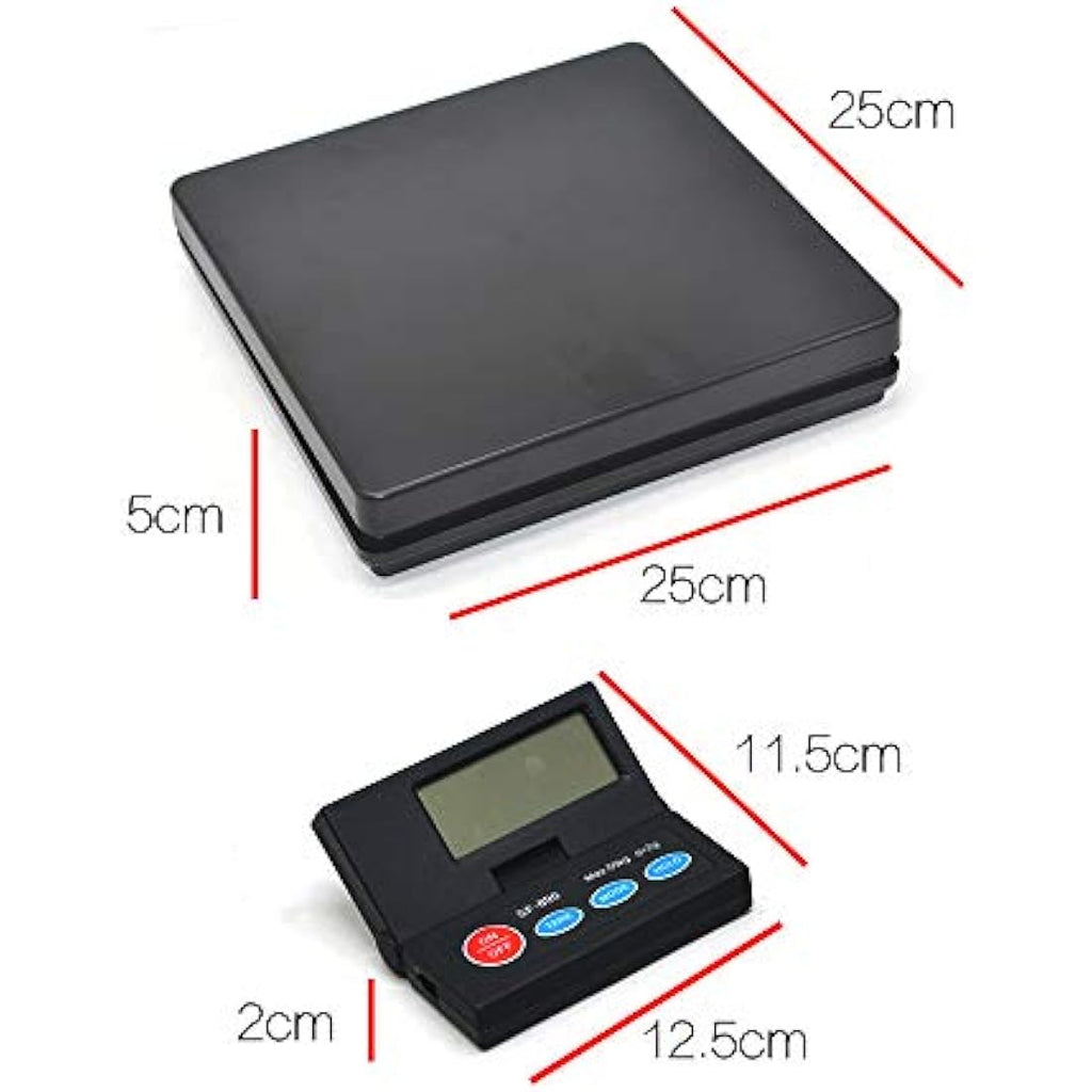 Digital Parcel Scale | 50kg/110lb Heavy Duty Postal Scale