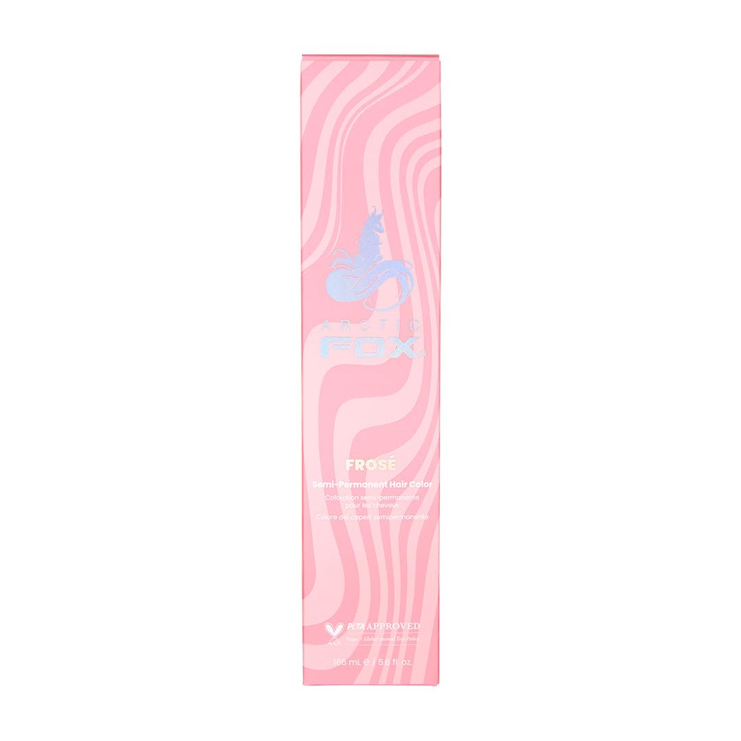 Arctic Fox Semi Permanent Hair Dye | Frose Pink Vegan Color - 165ml