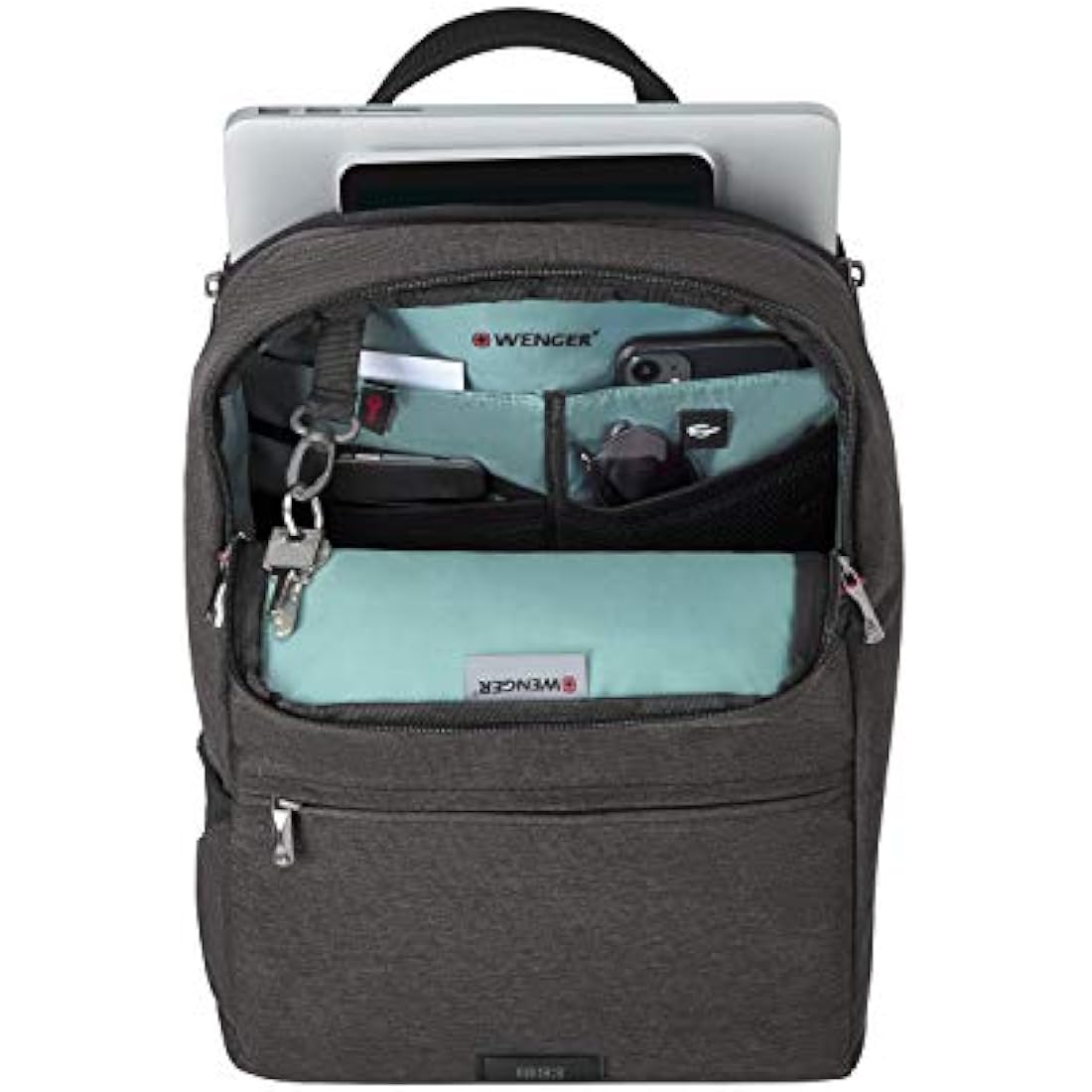 Wenger MX Reload 16" Laptop Backpack – Heather Grey, 20L Capacity