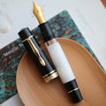 Majohn P139 Piston Fountain Pen – Fine Nib Brass Writing Instrument