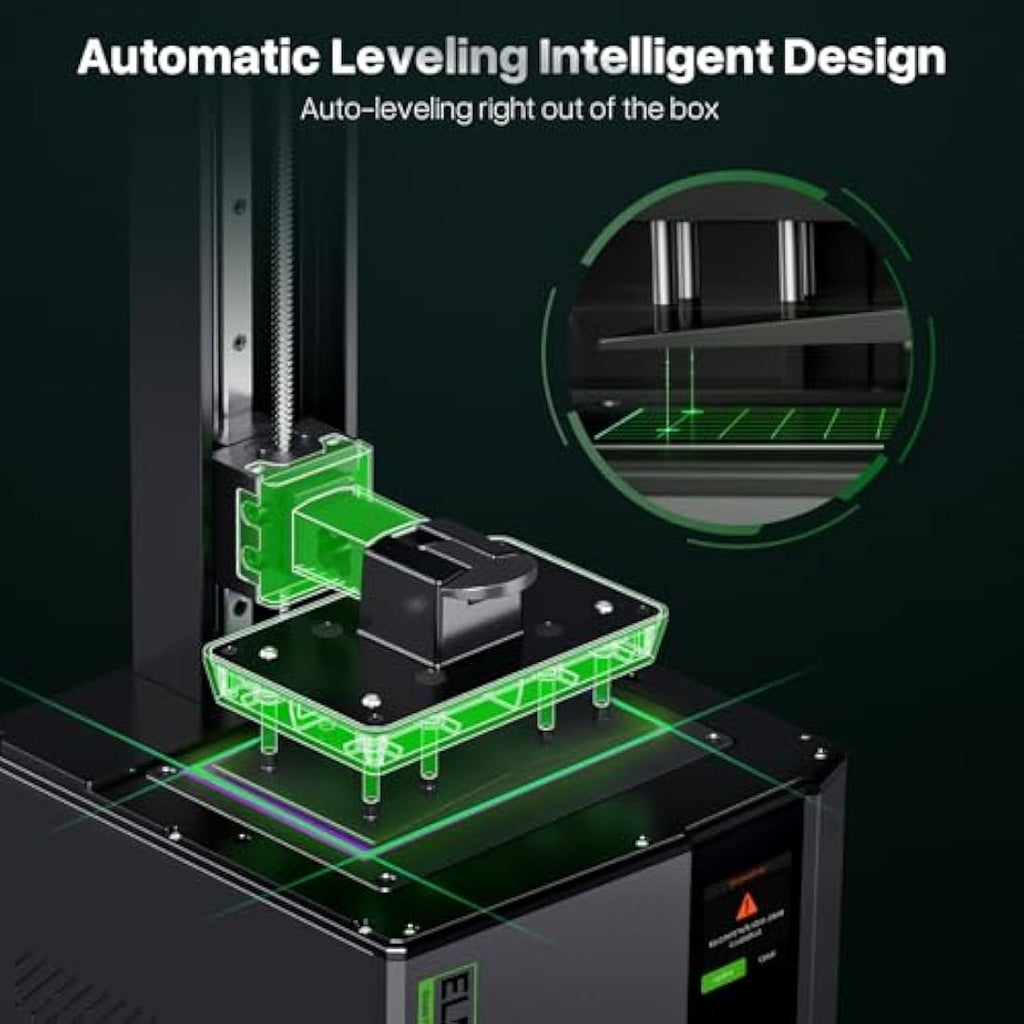 ELEGOO Mars 5 Resin 3D Printer – 6.6-Inch 4K Mono LCD & Auto Leveling