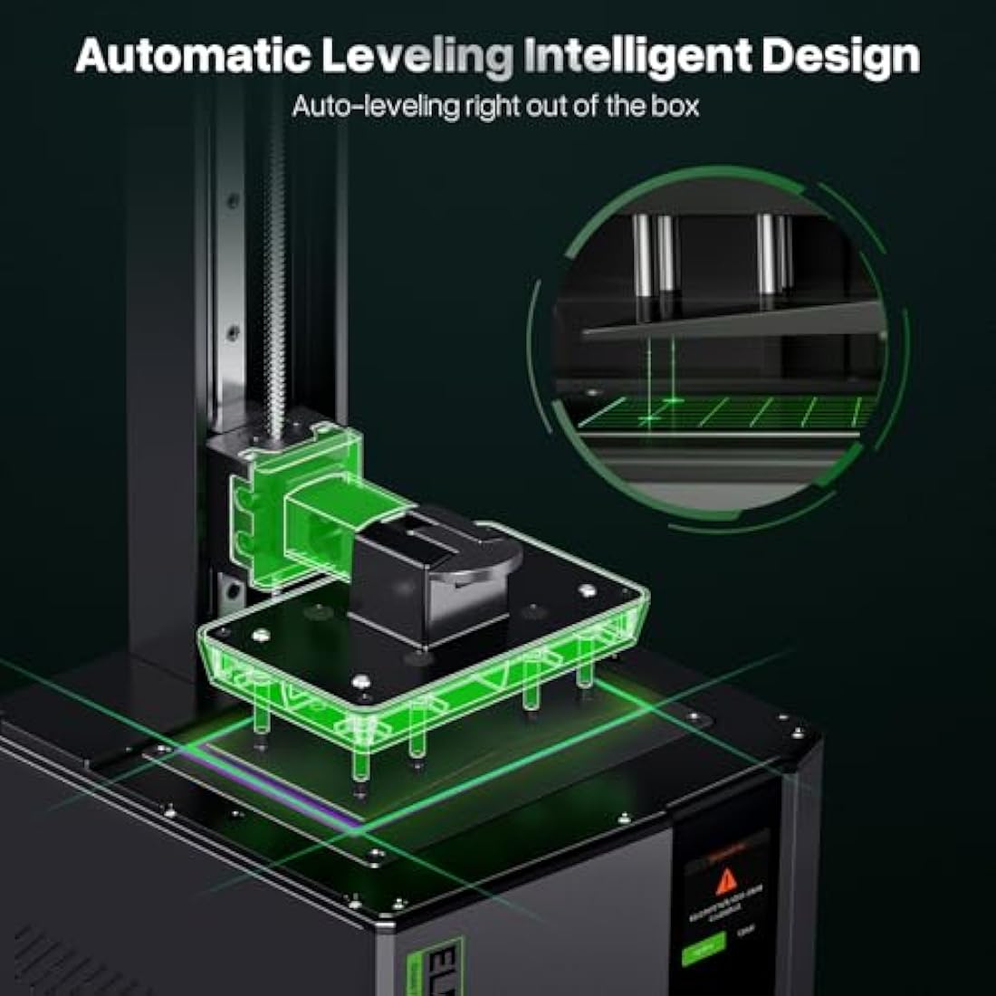 ELEGOO Mars 5 Resin 3D Printer – 6.6-Inch 4K Mono LCD & Auto Leveling