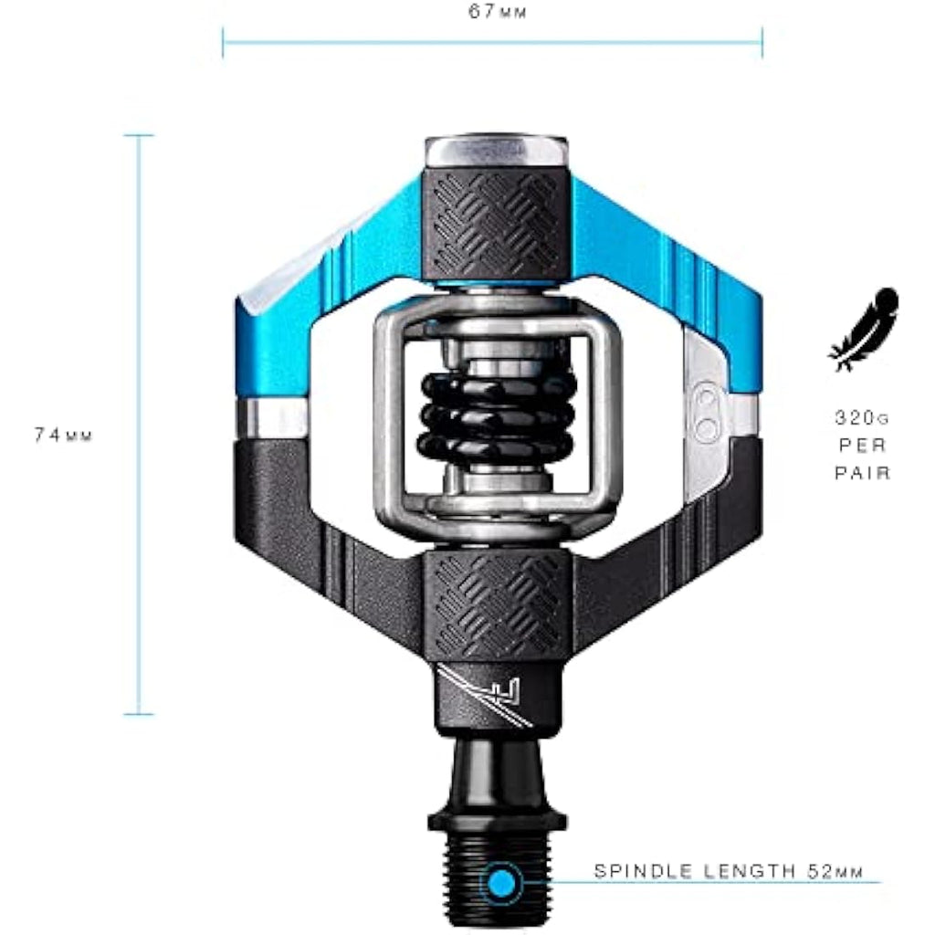 Crankbrothers Candy 7 Clipless MTB Pedals – Lightweight Gravel & Trail