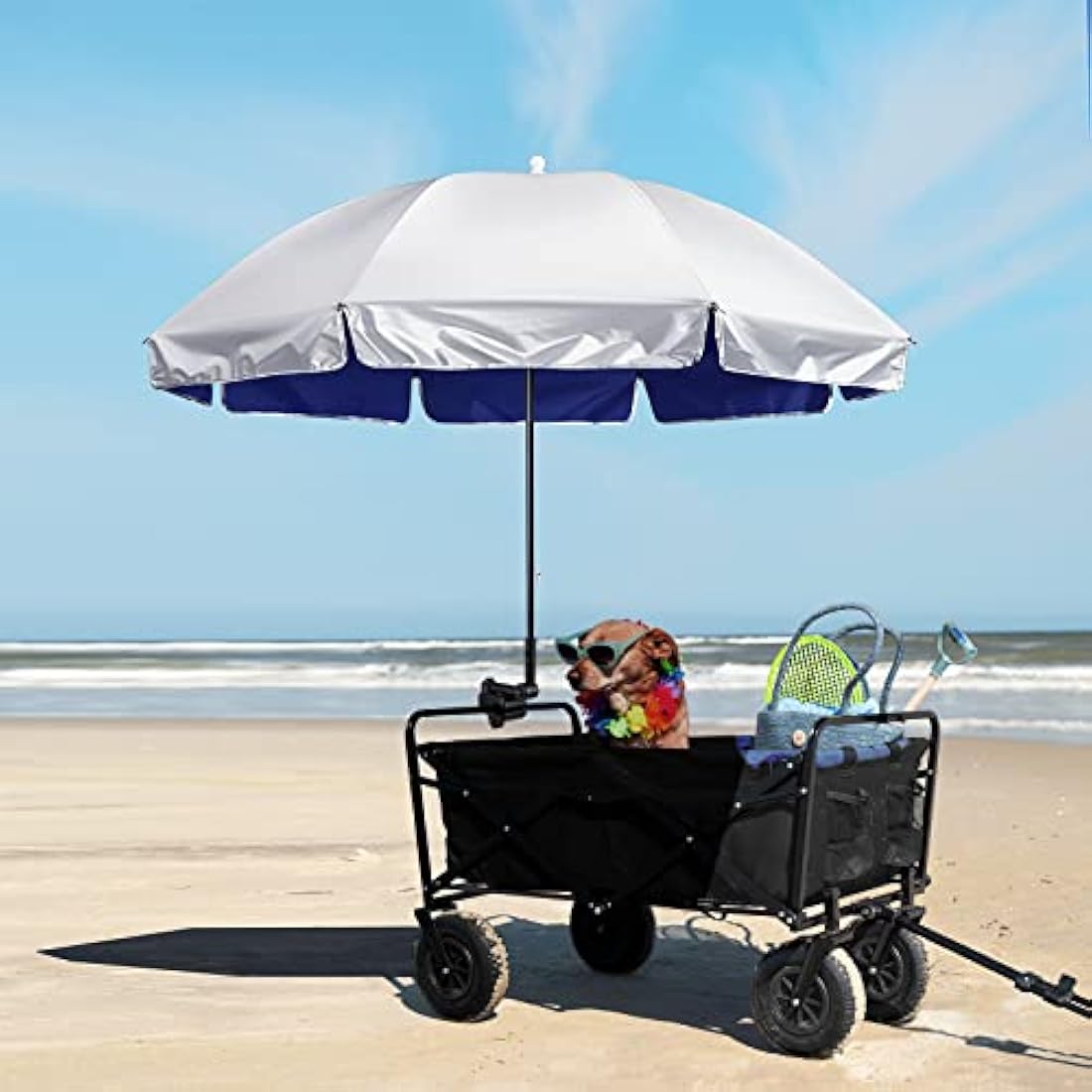 G4Free UPF 50+ Universal Clamp On Umbrella | Adjustable UV Sun Shade