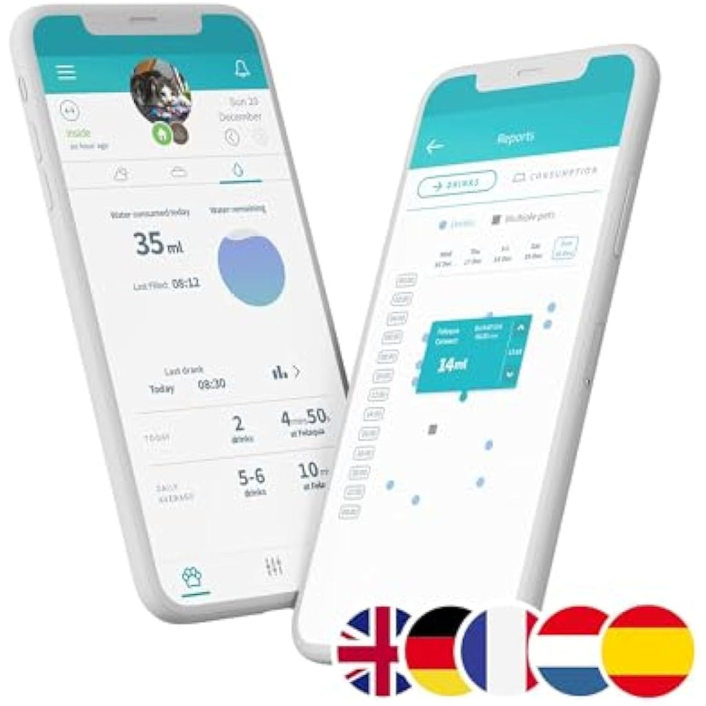 Sure Petcare Felaqua Connect – Smart Microchip Cat Water Fountain