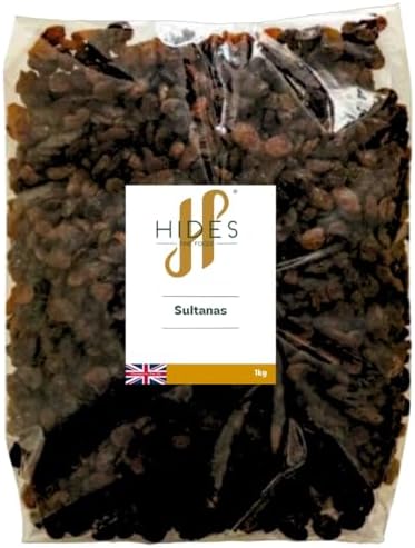Hides Fine Foods Turkish Sultanas 1kg – Premium Dried Fruit for Baking