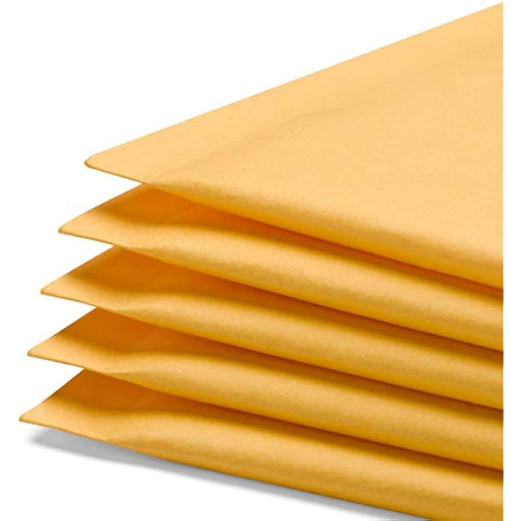 Switory Kraft Bubble Mailers – 25 Pack Eco-Friendly Padded Envelopes, A4