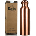 Kosdeg Pure Copper Water Bottle – 34 Oz Ayurvedic Hydration Vessel