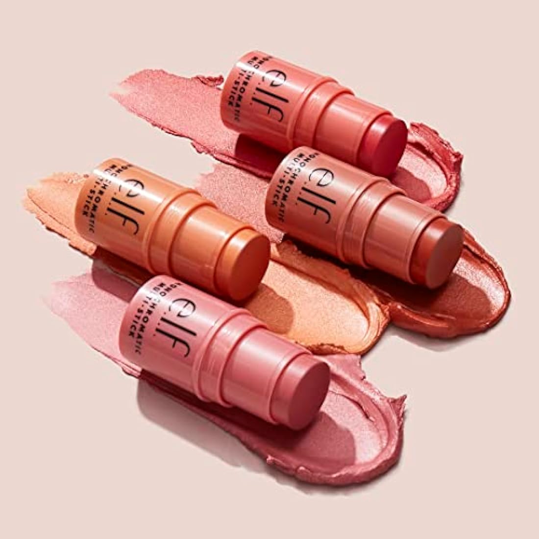 e.l.f. Monochromatic Multi Stick – Cream Blush & Eyeshadow, Sparkling Rose